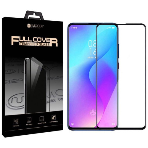 Защитное стекло 3D MOCOll Black Diamond для Xiaomi Mi 9T/Mi 9T Pro Черное в рассрочку без первоначального взноса и переплат
