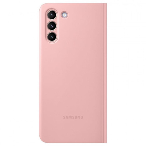 Чехол-книга Samsung Galaxy S21 Plus Clear View Cover Pink в рассрочку без первоначального взноса и переплат