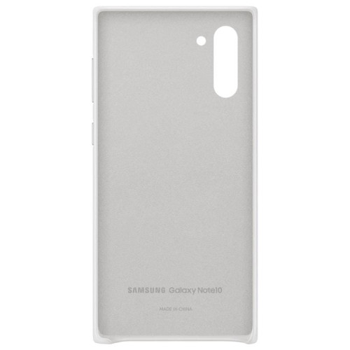 Чехол Samsung Galaxy Note 10 Leather Cover White в рассрочку без первоначального взноса и переплат