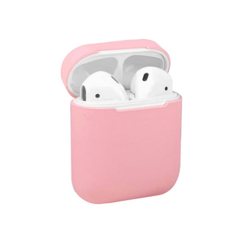 Чехол AirPods 1/2 Silicone Case Pink в рассрочку без первоначального взноса и переплат