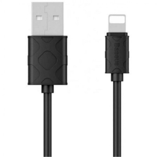 Кабель USB- Lightning / Baseus Yaven / 1M / Черный в рассрочку без первоначального взноса и переплат