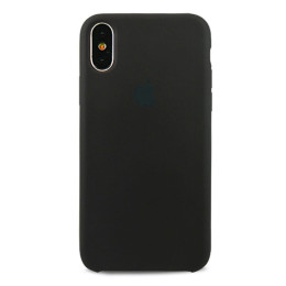 Чехол iPhone XS Max Silicone Case Black