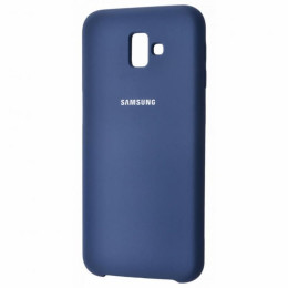 Чехол Samsung J6 (2018) Silicone Cover  Dark Blue