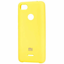 Чехол Xiaomi Redmi 6/6A Силикон Case Yellow