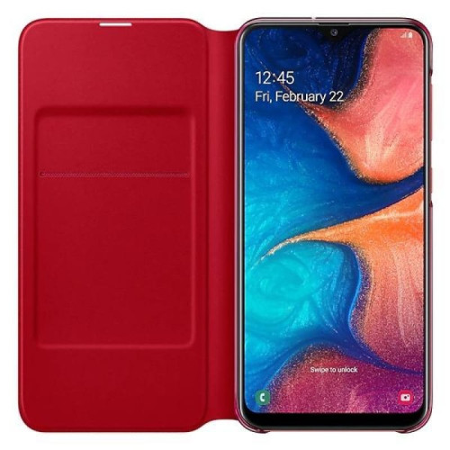 Чехол Samsung Galaxy A20 Wallet Cover White в рассрочку без первоначального взноса и переплат
