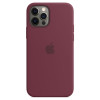 Чехол iPhone 12/12 Pro Silicone Case MagSafe Plum в рассрочку без первоначального взноса и переплат