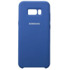 Чехол Samsung S8 Silicone Cover Blue в рассрочку