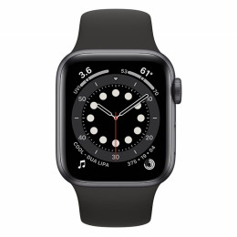 Apple Watch S6 40mm Space Gray Aluminum Case/ Black Sport Band