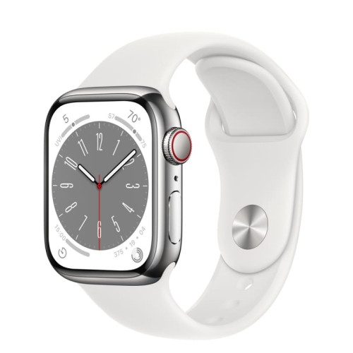 Apple Watch S8 45mm Silver / Aluminium Case в рассрочку без первоначального взноса и переплат