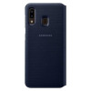 Чехол Samsung Galaxy A20 Wallet Cover Black в рассрочку без первоначального взноса и переплат