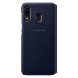 Чехол Samsung Galaxy A20 Wallet Cover Black