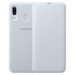 Чехол Samsung Galaxy A30 Wallet Cover White