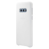 Чехол Samsung Galaxy S10e Leather Cover White в рассрочку без первоначального взноса и переплат