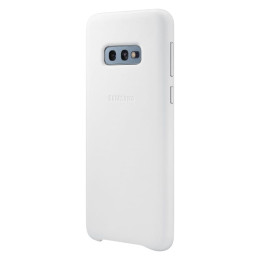Чехол Samsung Galaxy S10e Leather Cover White
