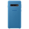 Чехол Samsung Galaxy S10 Silicone Cover Blue в рассрочку