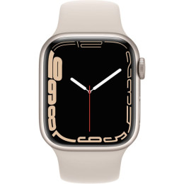 Apple Watch S7 41mm Starlight Aluminum Case / Starlight Sport Band