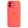 Чехол iPhone 12/12 Pro Silicone Case MagSafe Pink Citrus в рассрочку без первоначального взноса и переплат