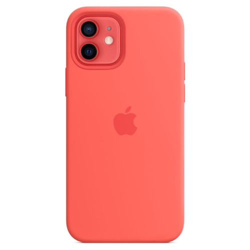 Чехол iPhone 12/12 Pro Silicone Case MagSafe Pink Citrus в рассрочку без первоначального взноса и переплат