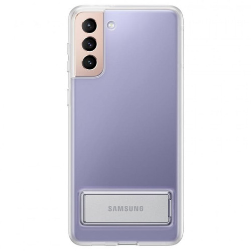 Чехол-накладка Samsung Galaxy S21 Plus Clear Standing Cover Transparent в рассрочку без первоначального взноса и переплат