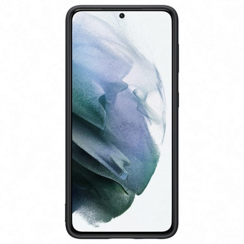 Чехол-накладка Samsung Galaxy S21 Silicone Cover Black в рассрочку без первоначального взноса и переплат