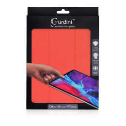 Чехол iPad Pro 12.9 (2020) Gurdini Leather Pen Slot Orange