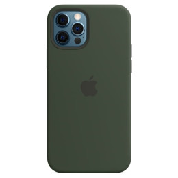 Чехол iPhone 12/12 Pro Silicone Case MagSafe Cyprus Green