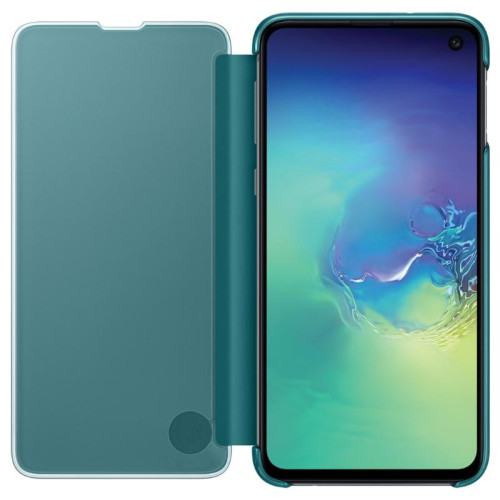 Чехол Samsung Galaxy S10e Clear View Cover Green в рассрочку без первоначального взноса и переплат