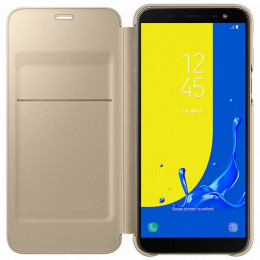 Чехол Samsung Galaxy J6 Wallet Cover Gold