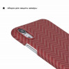 Чехол iPhone XR Pitaka MagEZ Case Красно-Оранжевый(в полоску)/Кевлар (арамид) в рассрочку без первоначального взноса и переплат