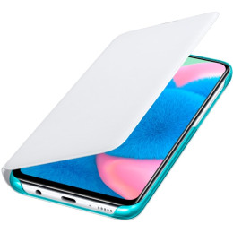 Чехол Samsung Galaxy A30S Wallet Cover White