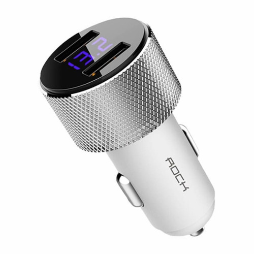 АЗУ Rock RCC0127 2USB 2.4A White в рассрочку без первоначального взноса и переплат
