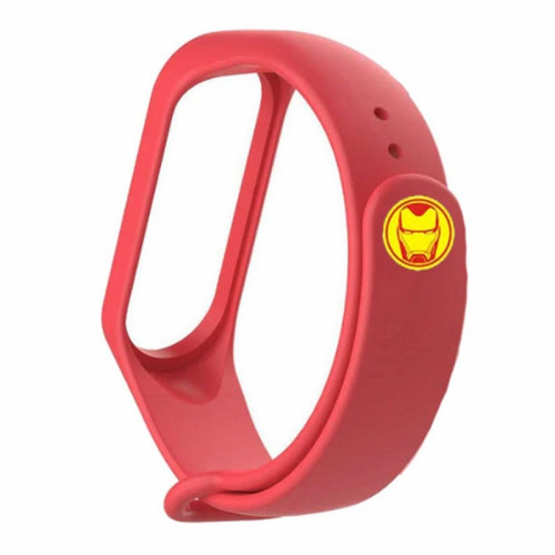 Ремешок для Mi Band 4 Iron Man Red в рассрочку без первоначального взноса и переплат