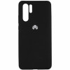 Чехол Huawei P30 Silicone Case Black в рассрочку