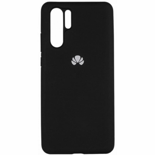Чехол Huawei P30 Silicone Case Black в рассрочку без первоначального взноса и переплат