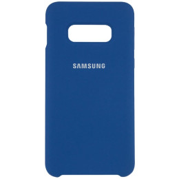 Чехол Samsung S10e Silicone Cover Blue
