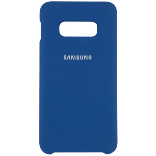 Чехол Samsung S10e Silicone Cover Blue в рассрочку без первоначального взноса и переплат