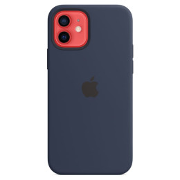 Чехол iPhone 12/12 Pro Silicone Case MagSafe Deep Navy