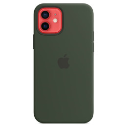 Чехол iPhone 12/12 Pro Silicone Case MagSafe Cyprus Green
