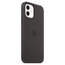 Чехол iPhone 12/12 Pro Silicone Case MagSafe Black