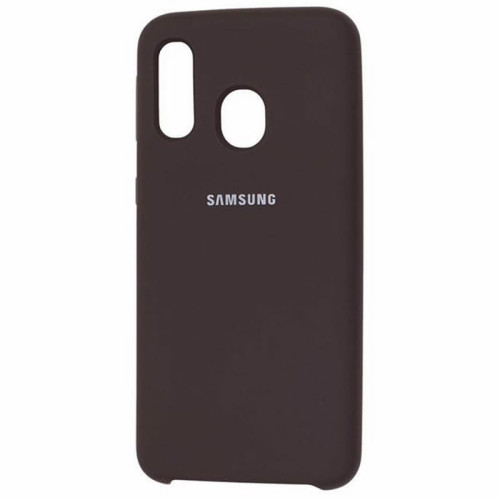 Чехол Samsung A40 Silicone Cover Black в рассрочку без первоначального взноса и переплат
