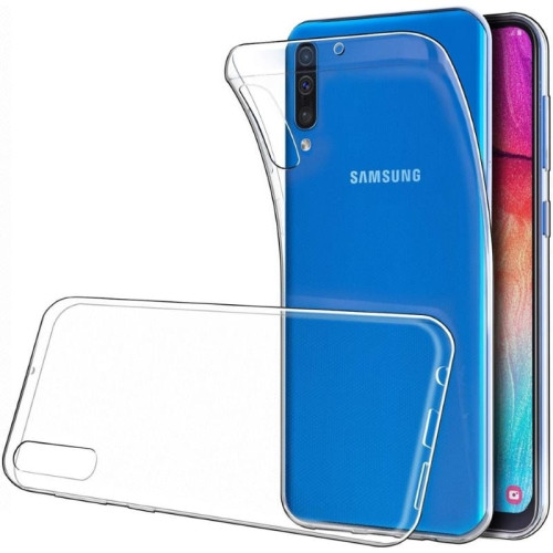Чехол Samsung A50 Borasco Прозрачный в рассрочку без первоначального взноса и переплат