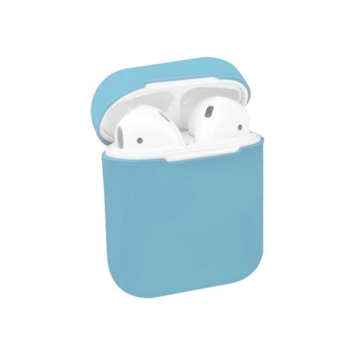 Чехол AirPods 1/2 Silicone Case Sky Blue в рассрочку без первоначального взноса и переплат
