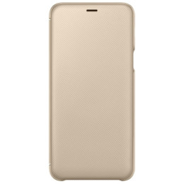 Чехол Samsung Galaxy A6 Plus Wallet Cover Gold