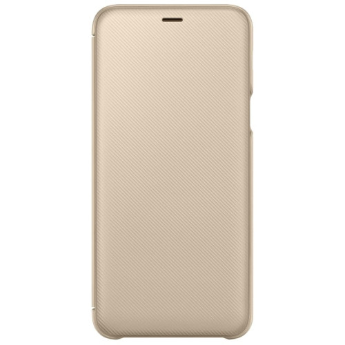 Чехол Samsung Galaxy A6 Plus Wallet Cover Gold в рассрочку без первоначального взноса и переплат
