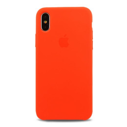 Чехол iPhone X/XS Silicone Case Orange