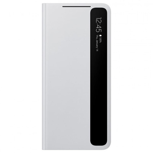 Чехол-книга Samsung Galaxy S21 Ultra Clear View Cover Light Grey в рассрочку без первоначального взноса и переплат