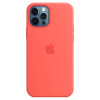 Чехол iPhone 12/12 Pro Silicone Case MagSafe Pink Citrus в рассрочку без первоначального взноса и переплат