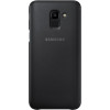 Чехол Samsung Galaxy J6 Wallet Cover Black в рассрочку без первоначального взноса и переплат