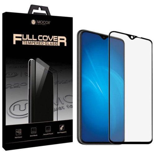Защитное стекло 3D MOCOll Black Diamond для Xiaomi Redmi Note 8T Черное в рассрочку без первоначального взноса и переплат