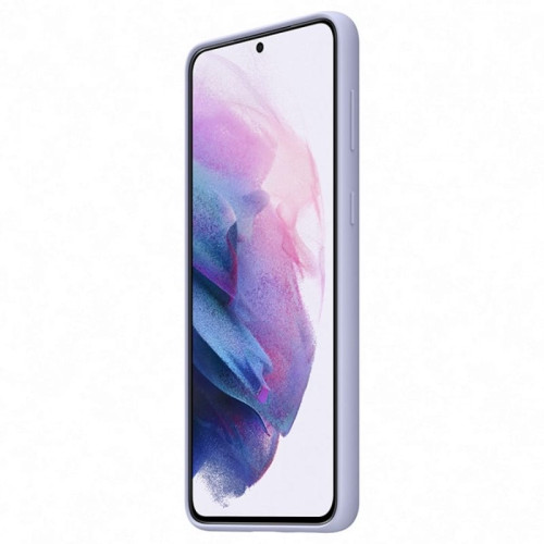 Чехол-накладка Samsung Galaxy S21 Plus Silicone Cover Violet в рассрочку без первоначального взноса и переплат